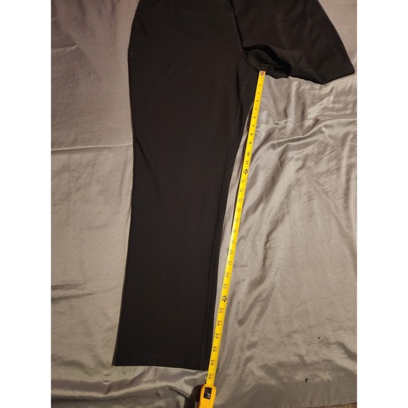 CJ Banks Casual‎ Cargo Drawstring Pants Size 2X Black Stretch - Picture 3 of 6